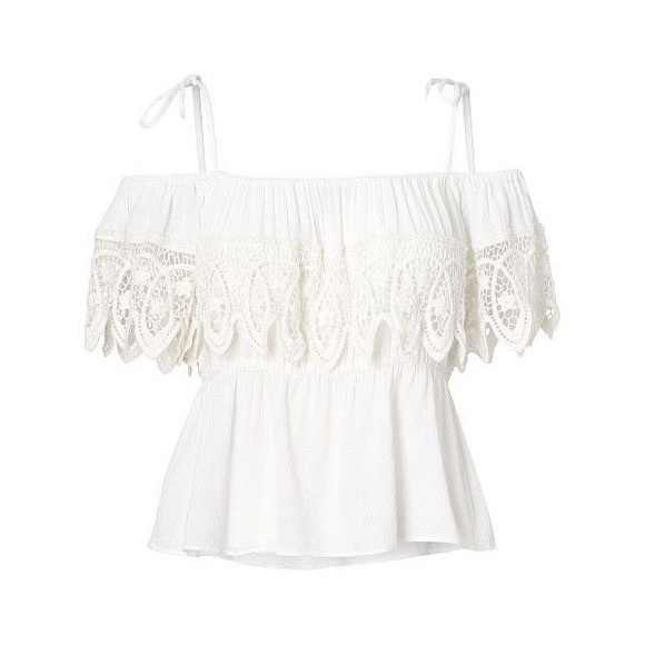 Ralph Lauren D&S Lace Top - Picture 2 of 6